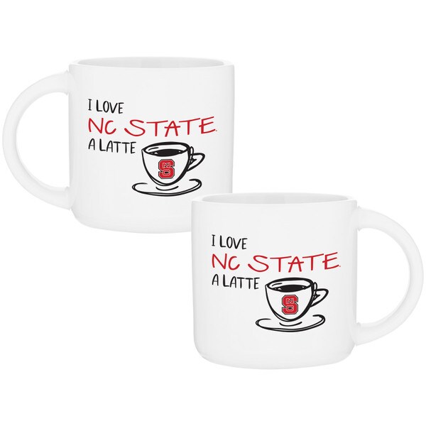 14 oz. Mug I Love NC State Latte